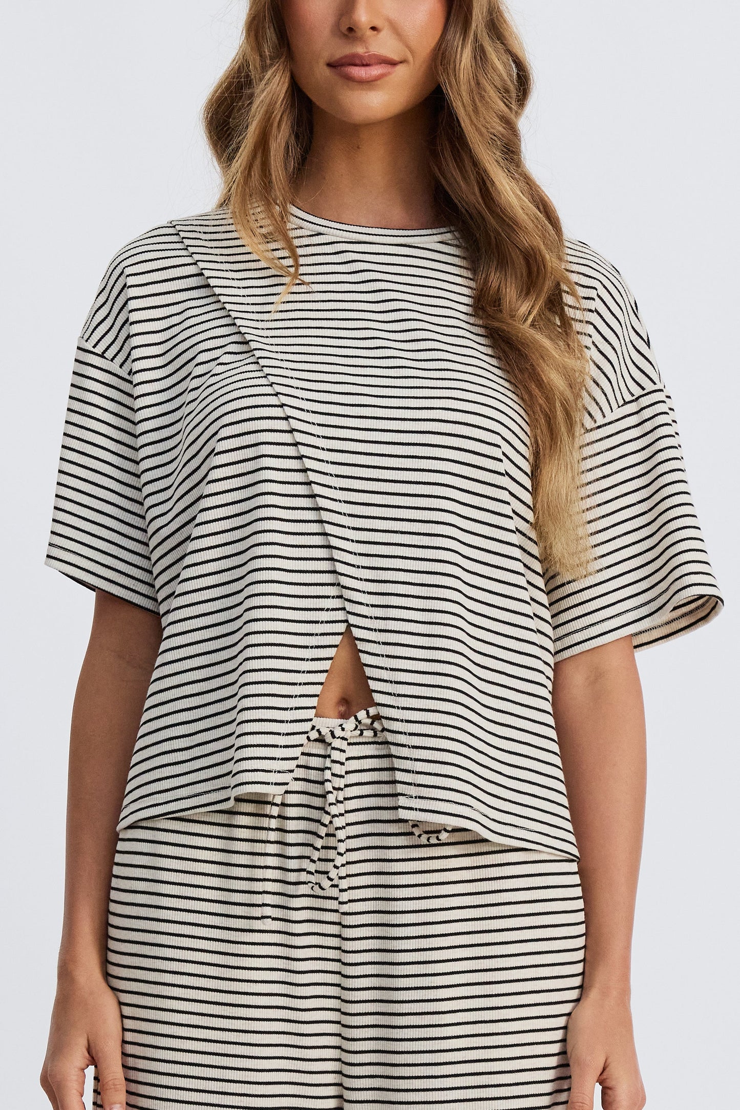 Stylish Nursing Wrap Top